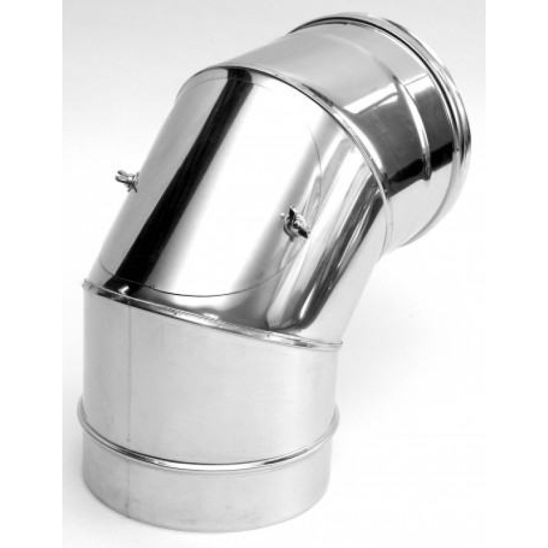 Coude Inox, 85 °