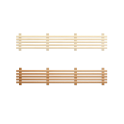 Élément inférieur du banc de sauna, tremble, aulne - 0