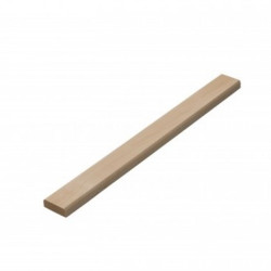 Moulure de recouvrement, 8 x 30 mm, bois de tilleul 
