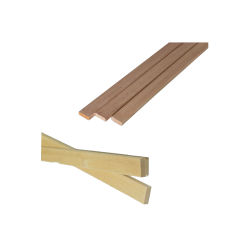Moulure de couverture de sauna, 15 x 45 mm 