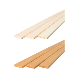 Moulure de couverture de sauna, 15 x 90 mm 
