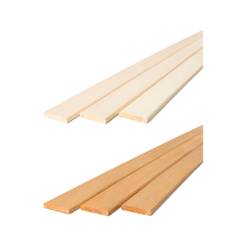 Moulure de couverture de sauna, 15 x 90 mm