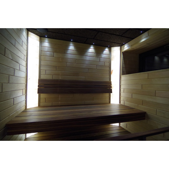 Revêtement de sauna en tilleul, classe A