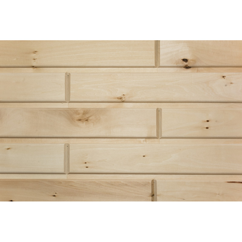 Revêtement de sauna en tilleul, classe AB