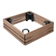 Garde-corps de sécurité pour chauffage Harvia Virta Combi 11 kW, en peuplier traité thermiquement