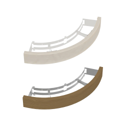 Garde-corps de sécurité - pour radiateur d'angle SAWOTEC Ari 