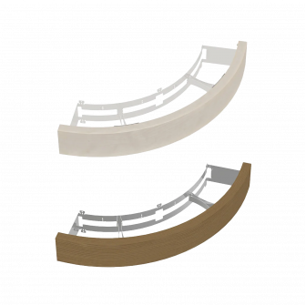 Garde-corps de sécurité - pour radiateur d'angle SAWOTEC Ari