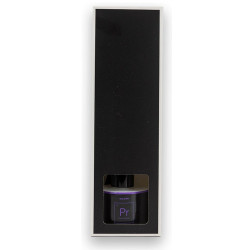 Parfum aromatique aux bâtonnets, parfum prune et rhubarbe 100 ml 