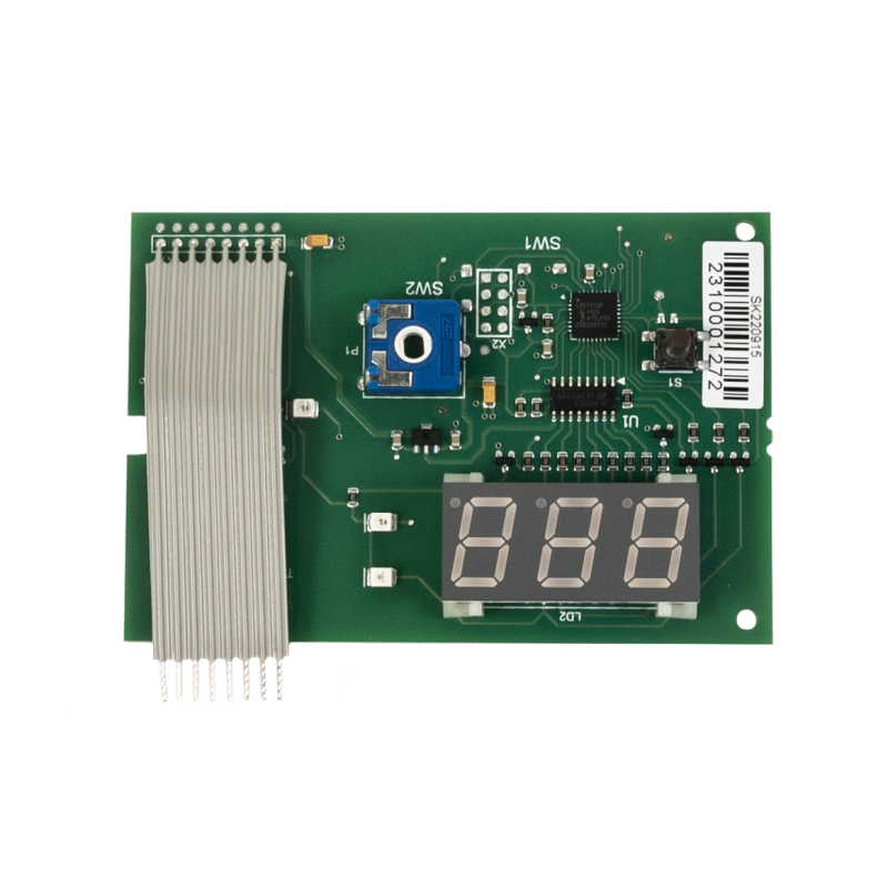 Pièces détachées - Carte d'affichage HARVIA pour modèles C80/C90/C150