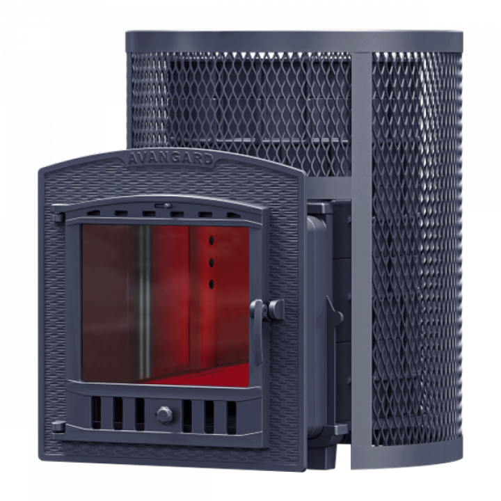 Poêle de sauna à bois GEFEST - AVANGARD 30 (P2) en grille ronde