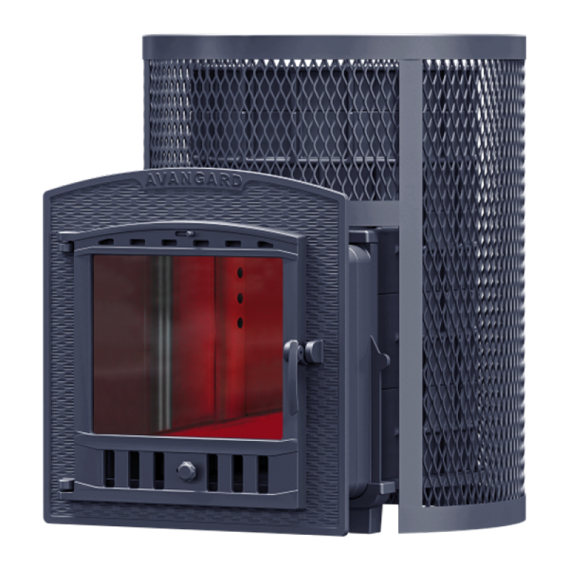 Poêle de sauna à bois GEFEST - AVANGARD 30 (P2) en grille ronde