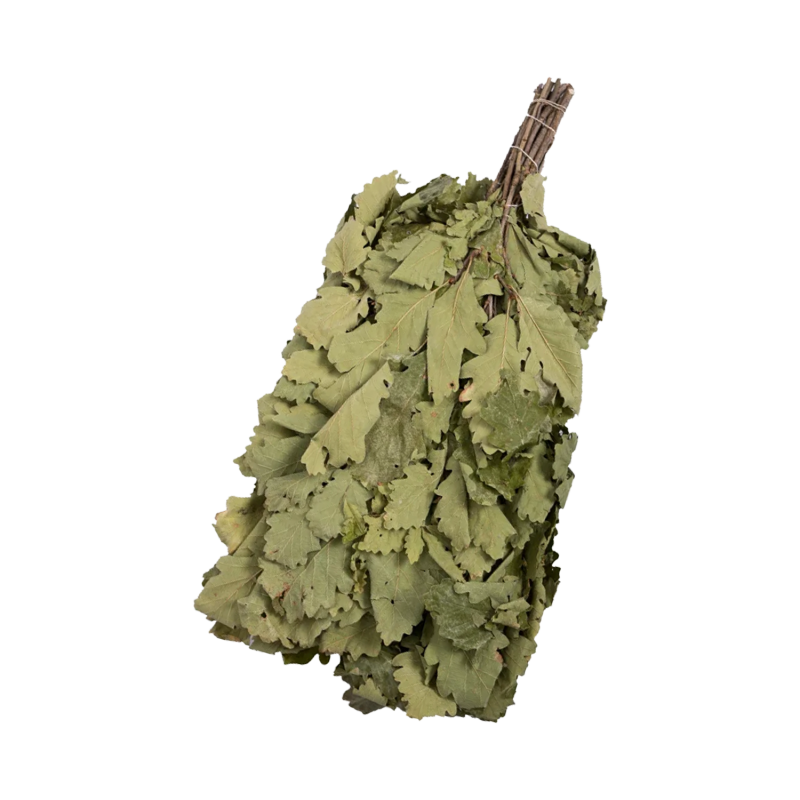Fouet de sauna en chêne