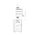 Réservoir ovale pour chauffe-eau, d.115mm - 2