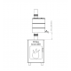 Réservoir ovale pour chauffe-eau, d.115mm