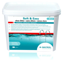 Produit d'entretien pour piscine SANS CHLORE Soft & Easy, 4,48 kg 