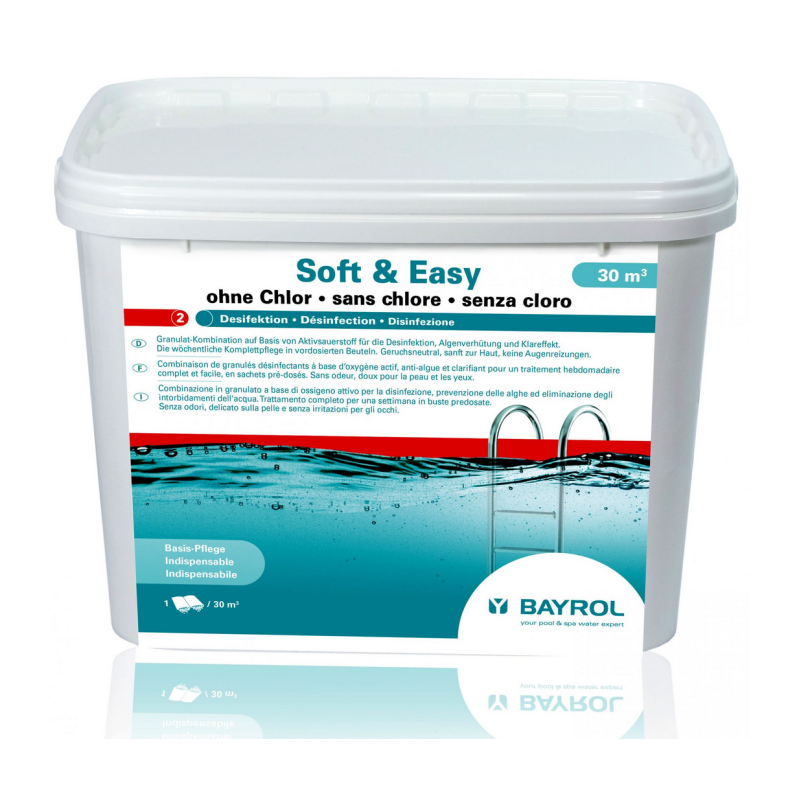 Outil d'entretien de piscine Soft & Easy, SANS CHLORE, 5,04 kg
