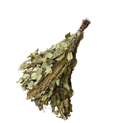 Fouet de bouleau aux herbes 