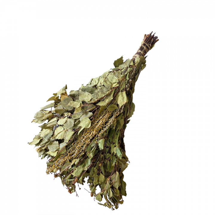 Fouet de bouleau aux herbes