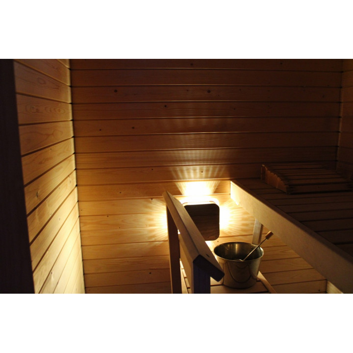 Lampe de sauna LED carrée BIRRA