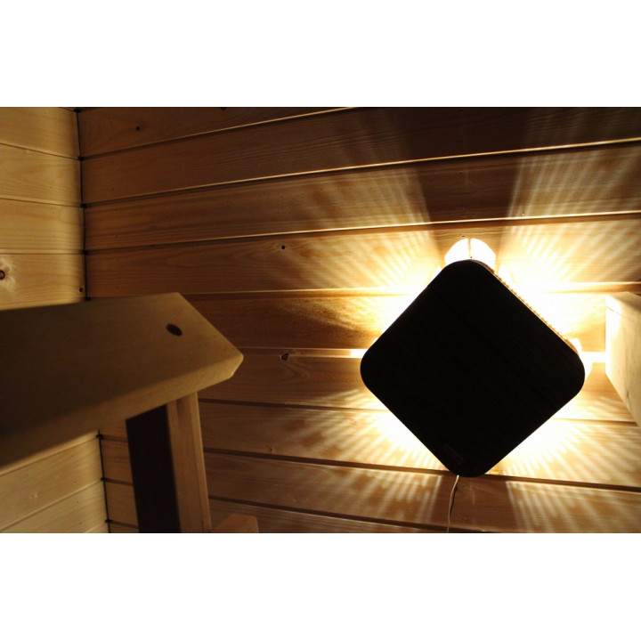 Lampe de sauna LED carrée BIRRA