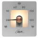 Thermomètre CARIITTI SQ, acier inoxydable