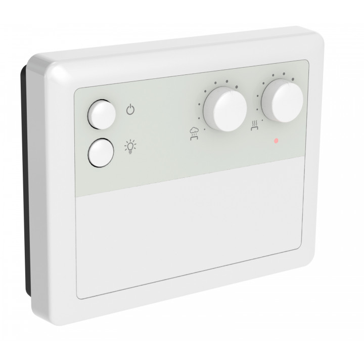 Panneau de commande pour poêle de sauna électrique - HARVIA Senlog COMBI CF9C