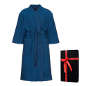 Peignoir dans un coffret cadeau, RENTO KENNO, bleu - 0