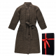 Peignoir dans un coffret cadeau, RENTO KENNO, marron