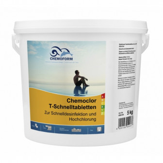 Comprimés de chlore à dissolution rapide CHEMOCLOR, 5 kg