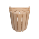 Éclairage de sauna - Abat-jour D9R, abachi