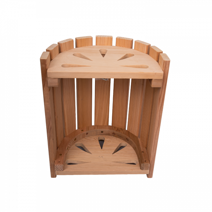 Éclairage pour sauna - Abat-jour D9R, cèdre