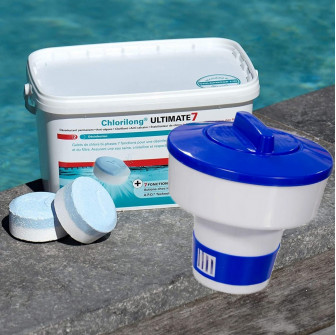 Kit d'entretien de piscine multifonctionnel