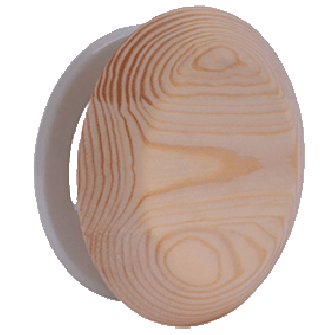 Diffuseur en pin pour sauna