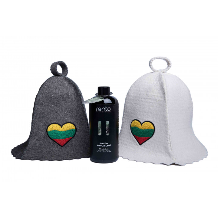 Coffret cadeau « Avec amour au sauna »