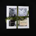 Coffret cadeau dans un coffret cadeau CITRON. Miel, huile essentielle et essence de parfum - 1