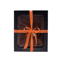 Coffret cadeau pour LUI. Chapeau et tablier de sauna pour homme - MARRON