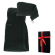 Coffret cadeau RENTO KENNO POUR ELLE. Serviette pour les cheveux et tablier, vert foncé.