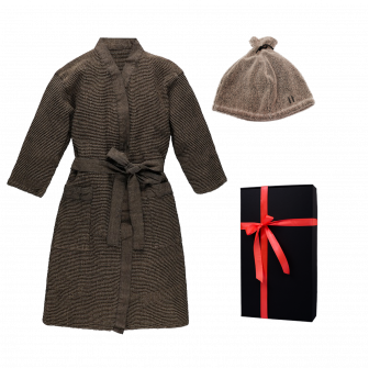 Coffret cadeau RENTO KENNO POUR LUI. Peignoir et chapeau