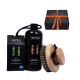 Coffret cadeau Épices d'hiver. Essence parfumée, brosse pour le corps et savon.