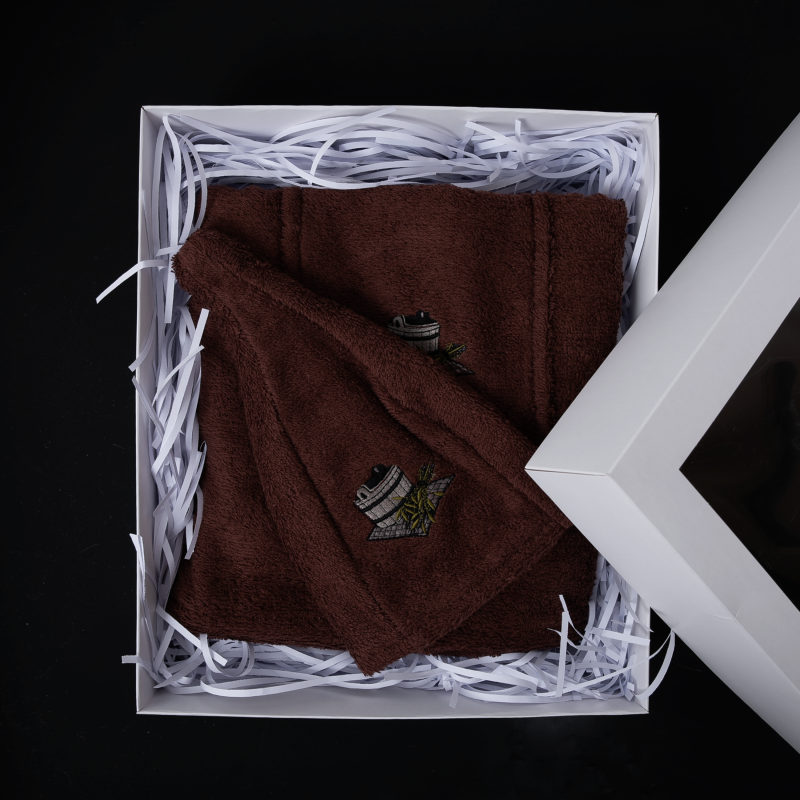 Ensemble-cadeau. marron