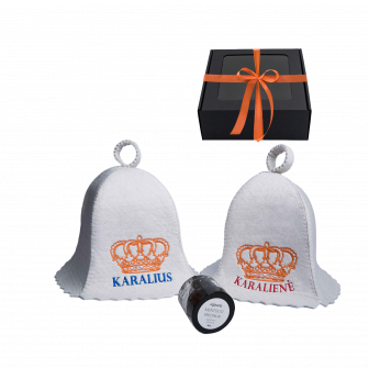 Coffret cadeau dans un coffret cadeau LIGHT KINGS. Capsules et cristaux de menthol