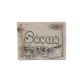 Plaque de porte SAUNA, bouleau