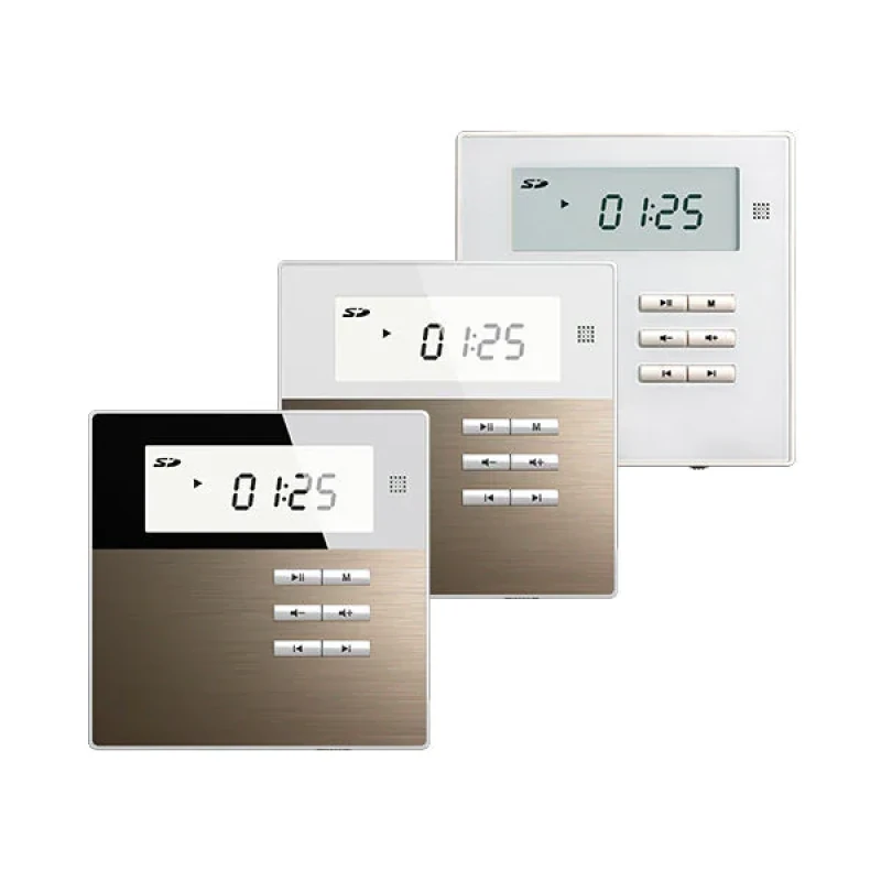 Amplificateur de musique mural pour maison intelligente DSPPA DM835. Blanc