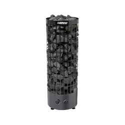 Poêle électrique pour sauna - HARVIA Cilindro Acier Noir PC70 6,8 kW 