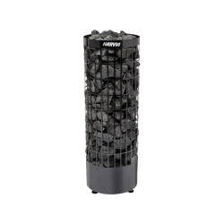 Poêle électrique pour sauna - HARVIA Cilindro Acier Noir PC90E 9 kW 