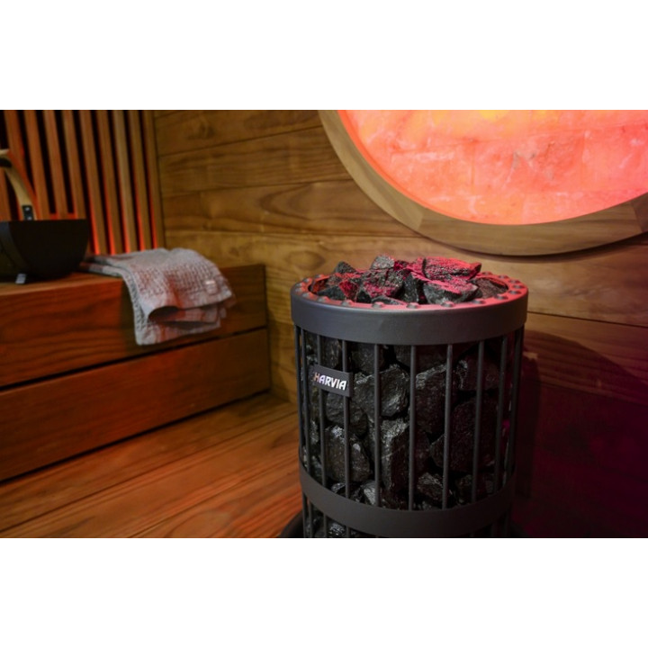 Poêle de sauna électrique - HARVIA Legend PO70XW 6,8 kW WiFi