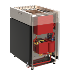Poêle de sauna électrique - HARVIA Qube Combi 
