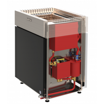 Poêle de sauna électrique - HARVIA Qube Combi
