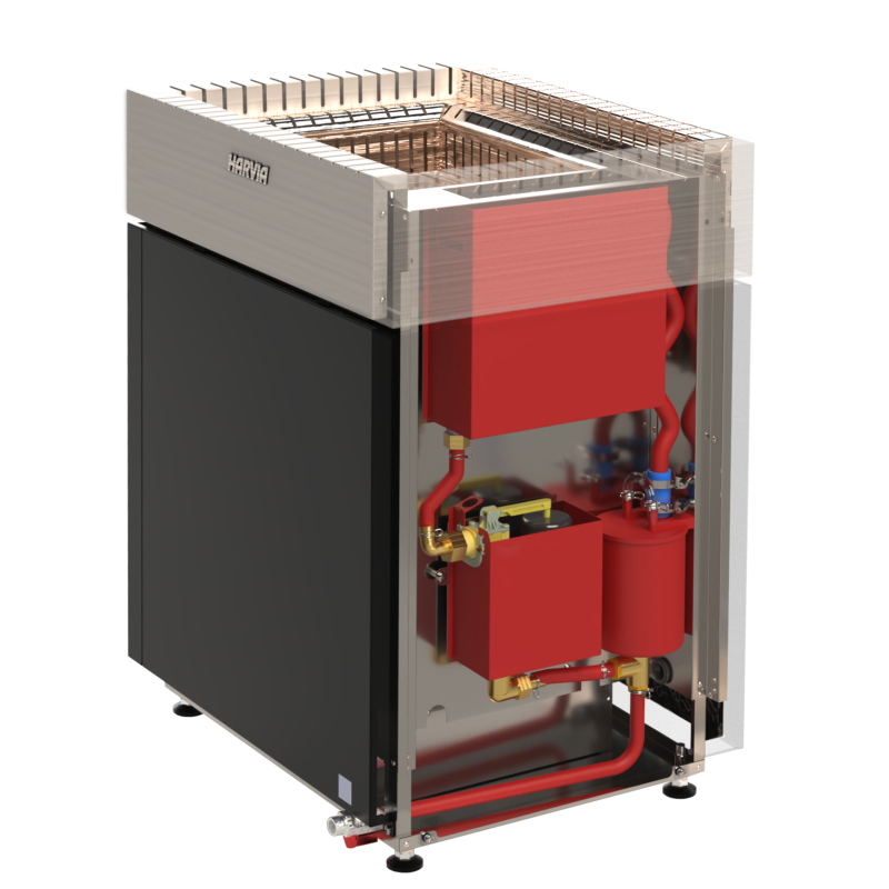 Poêle de sauna électrique - HARVIA Qube Combi