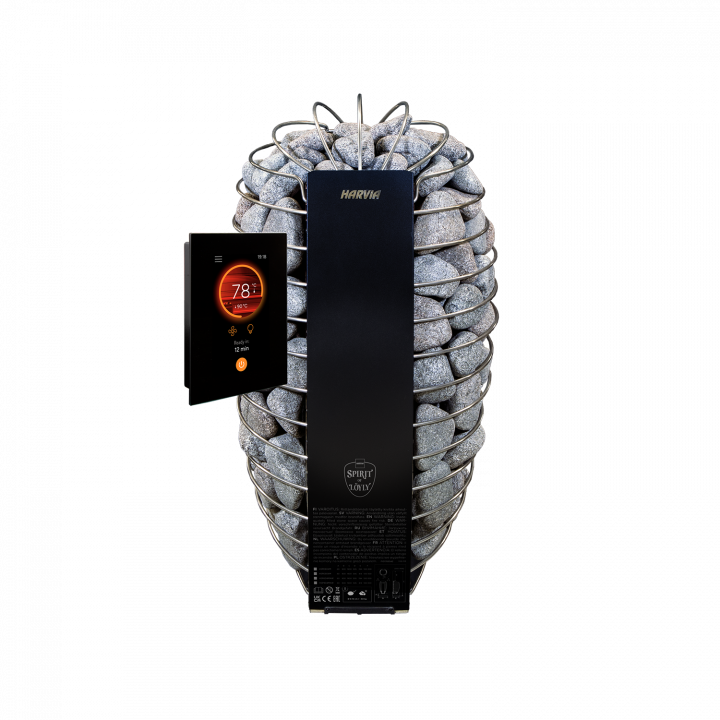Poêle de sauna électrique - HARVIA Spirit SP60FC Fenix WiFi 6,0 kW